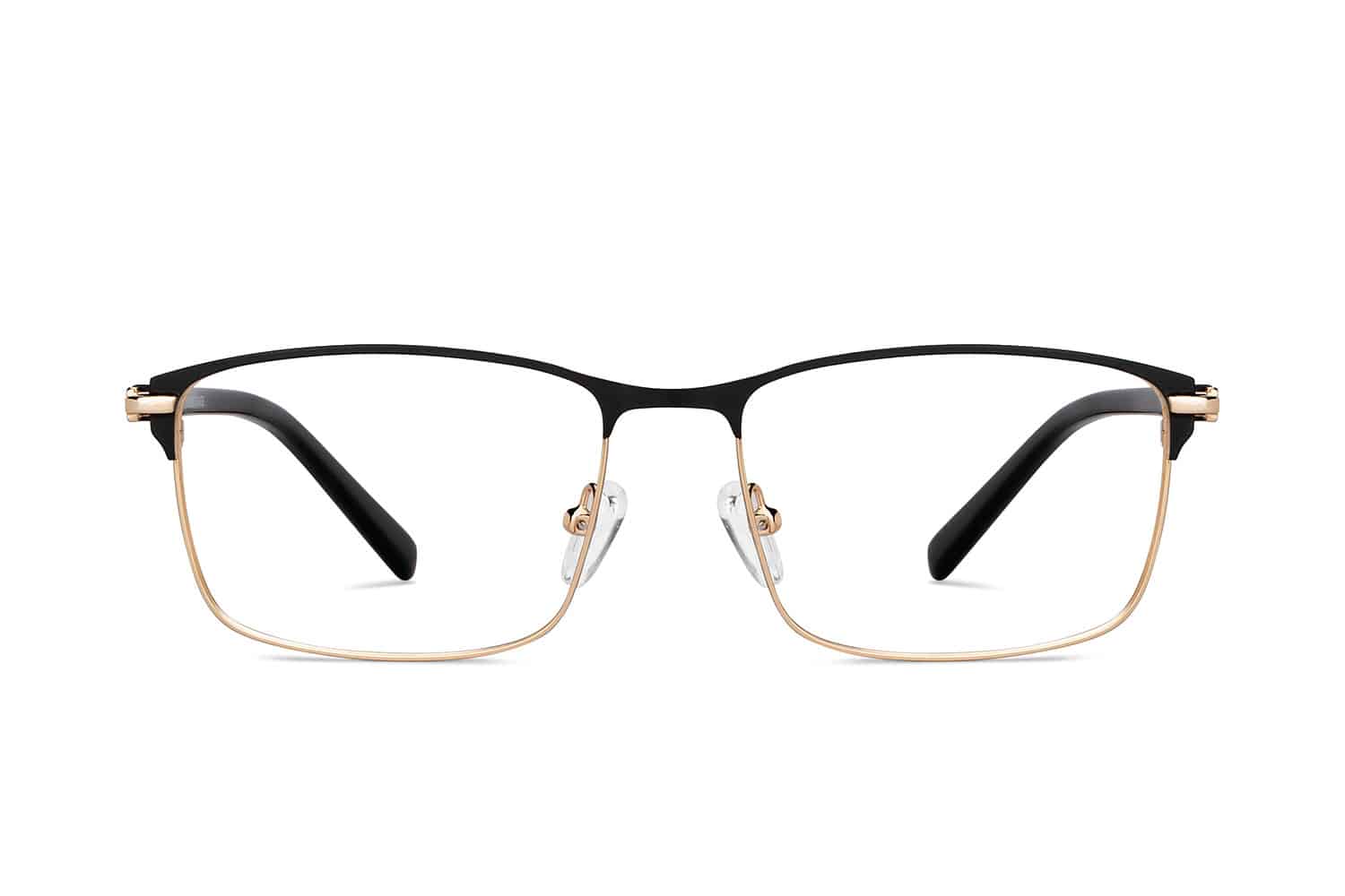 Black Full Rim Rectangle Eyeglasses
